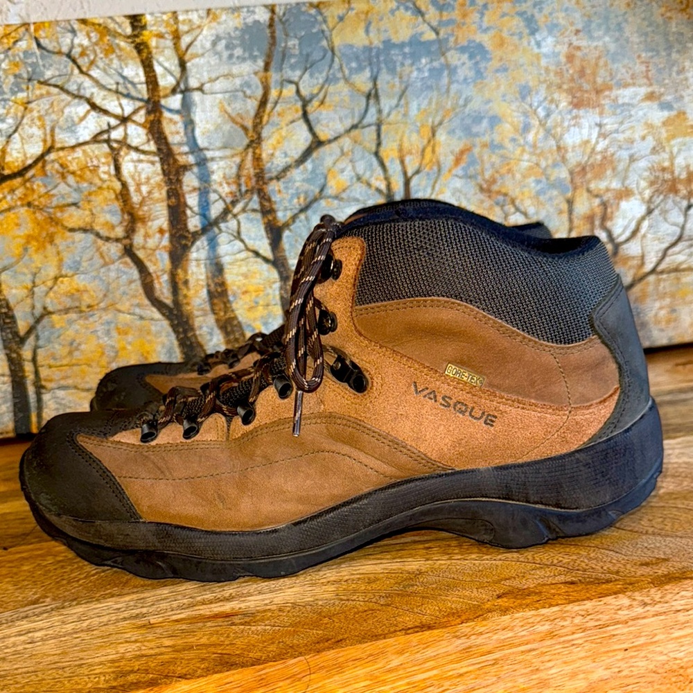 Vasque Brown and Black Waterproof Hiking Boots